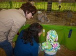 Karen Mercer, Amanda and Milly Dotsey at the 2010 Cape Fear Fair and Expo