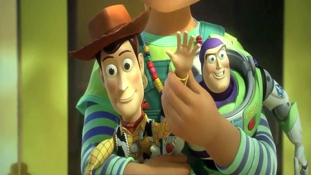 Toy Story 3 Ending - Woody waves goodbye to Andy