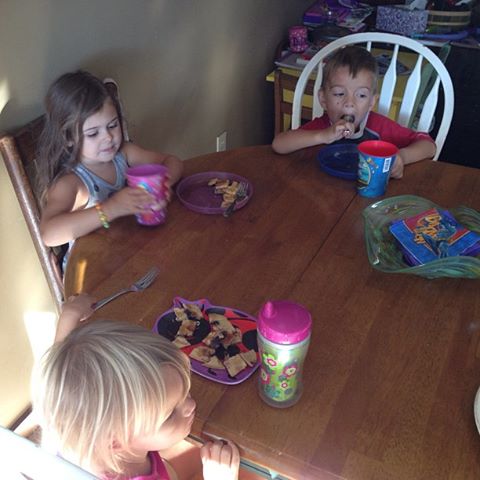 Milly Ada Eli pancakes