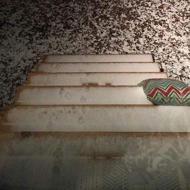 I’ve decided I’ll not be walking down these steps tonight.