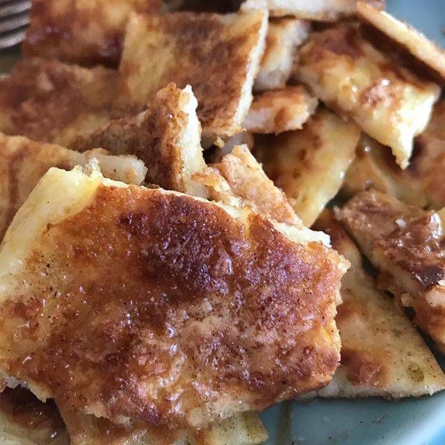 When you ask yourself, “Do I want pancakes or French toast for breakfast his morning?” and you answer, “Both.” #frenchtoast #pancakes #frenchtoastpancakes #breakfast
