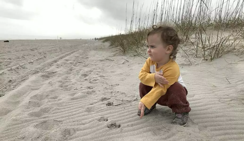 A January Beach Day